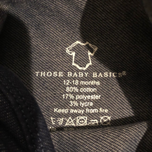 Set of 2 Infant Shortalls - 6mo - Picture 3 of 4